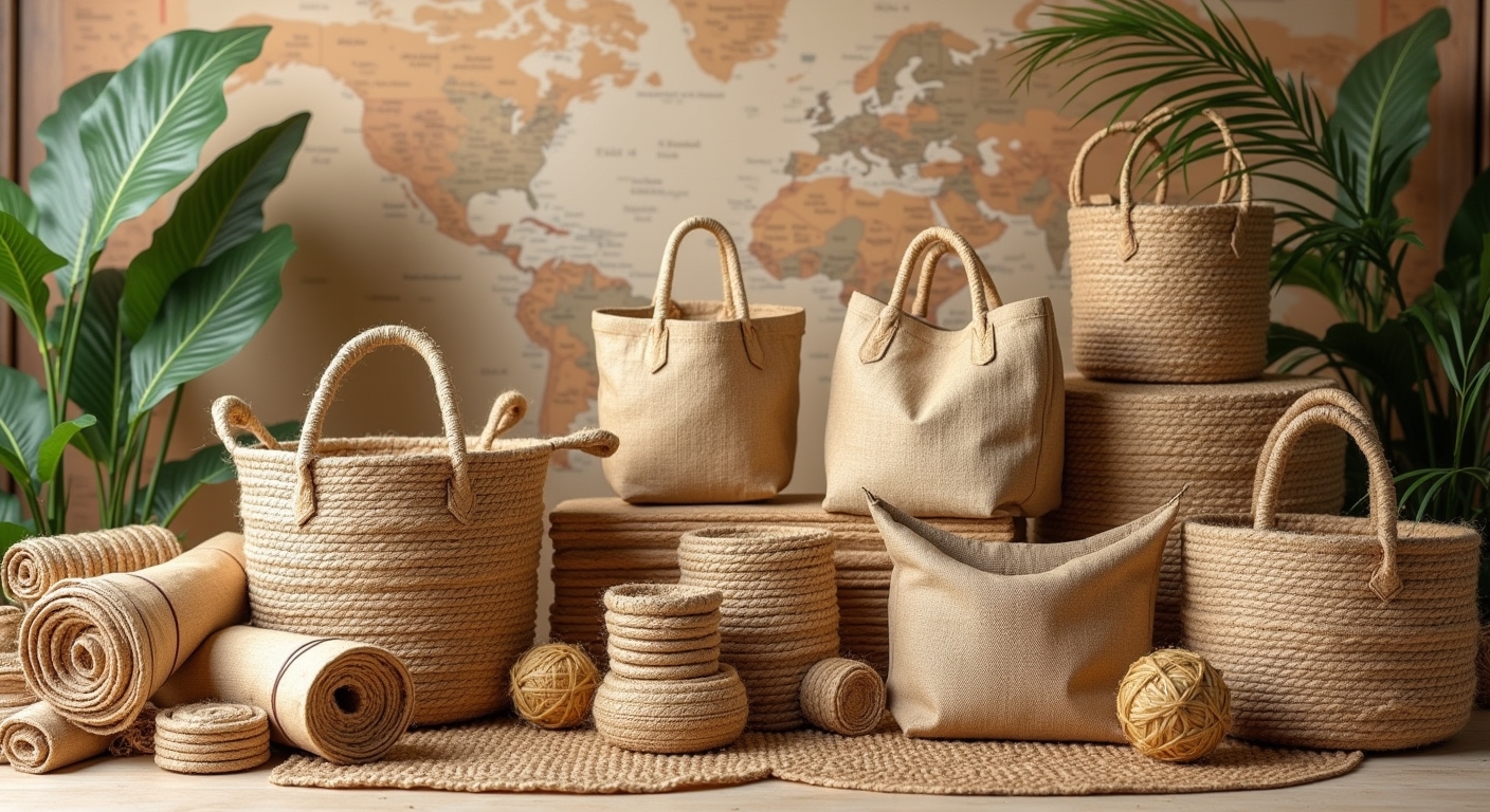 Bangladesh jute and jute product export showcase
